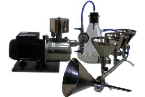 Прибор вакуумного фильтрования для определения чистоты нефтепродуктов