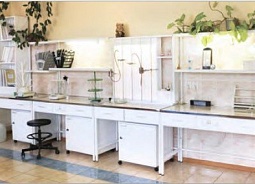 Production of laboratory furniture