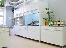 Production of laboratory furniture